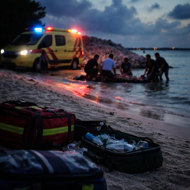 Turista di 66 aña fayesé despues di problema durante snòrkel na Lac Baai