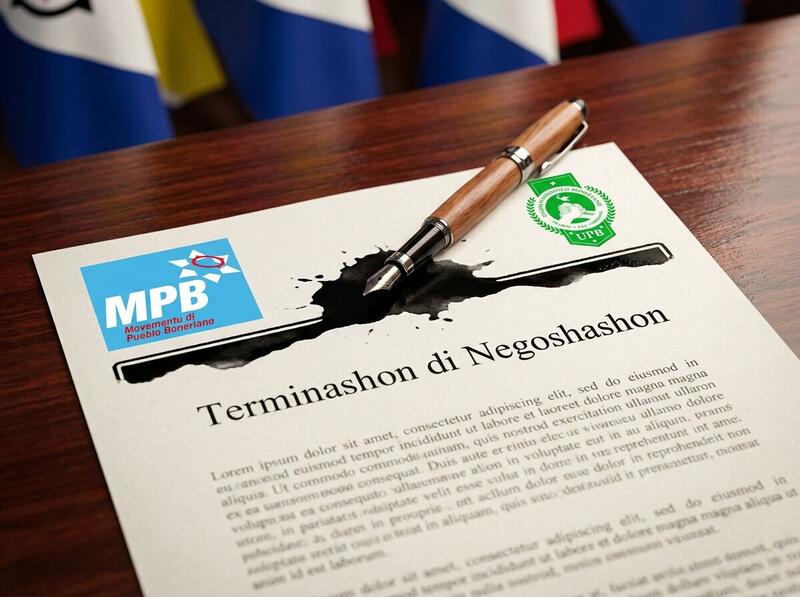 MPB ta Terminá Negosashon ku UPB