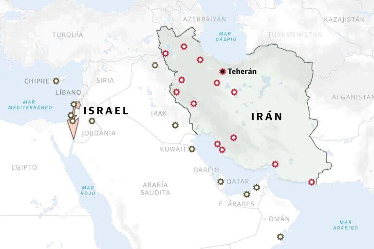 Guera den medio oriente despues di atake di Merka i Israel riba Iran