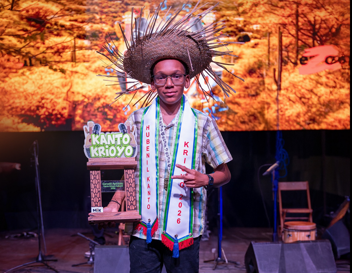 Juliandrick Janga ganadó Kanto Krioyo Hubenil 2026