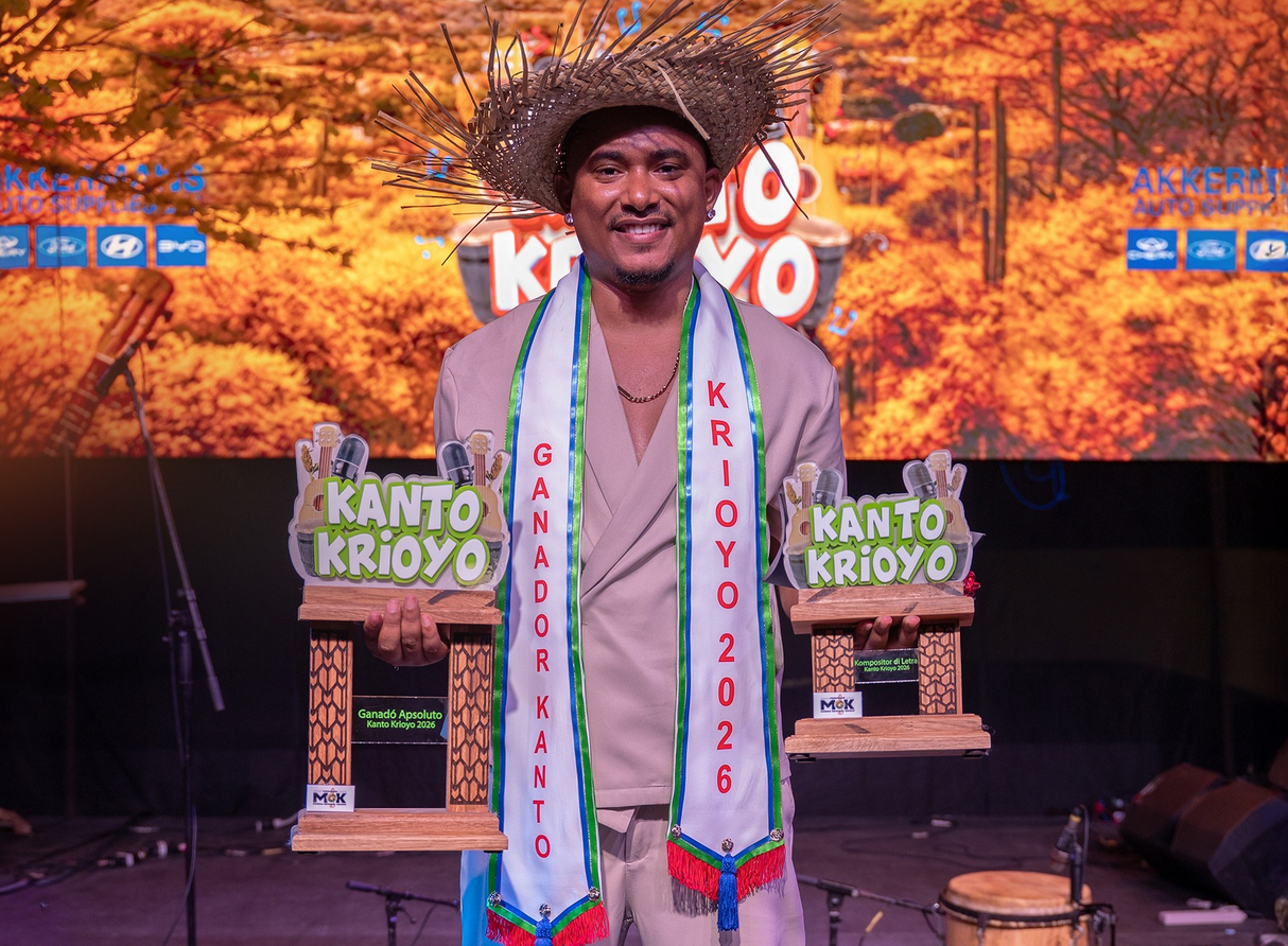 Jurnick Clarenda ganadó Kanto Krioyo 2026