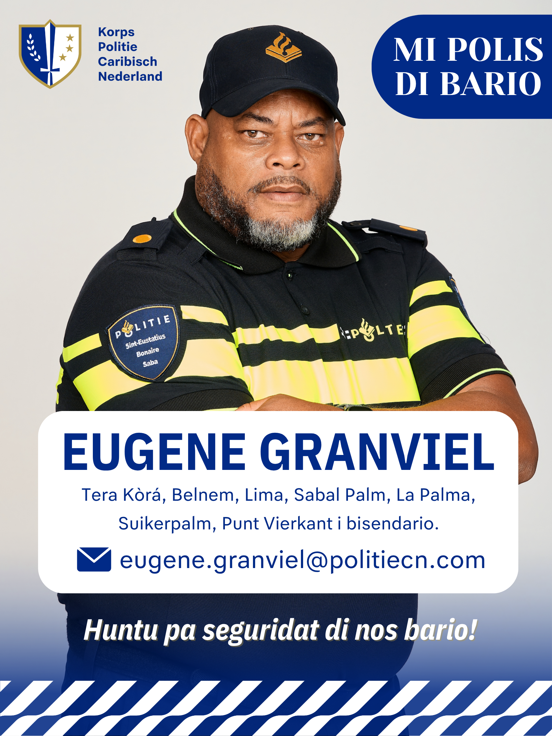 Eugene Granviel polis di bario nobo pa Tera Kòrá