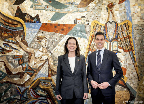 Rob Jetten ta topa ku María Corina Machado: Hulanda ta pidi elekshon liber na Venezuela