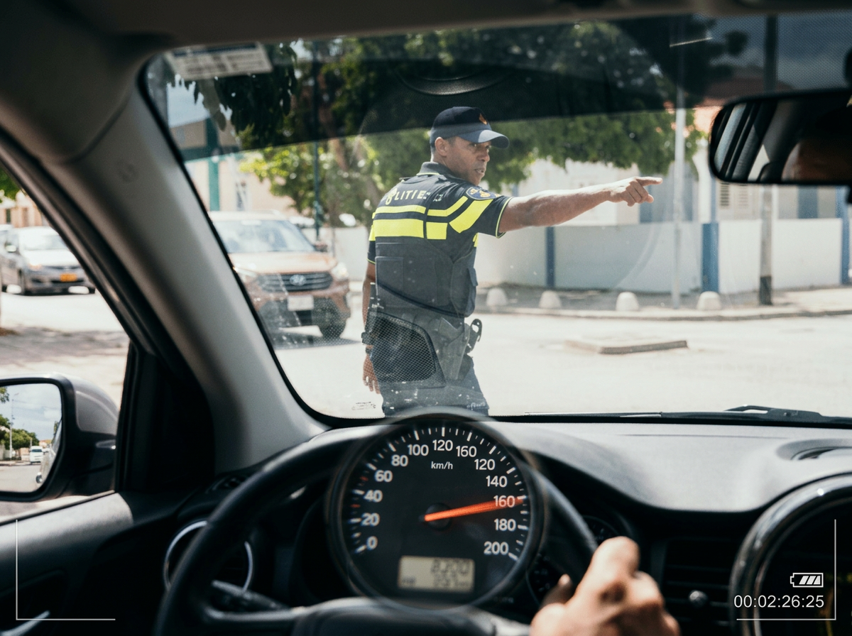 Polis ta intensifiká kontrol: detenshon pa alkohòl i violashon di lei den wikènt pasa