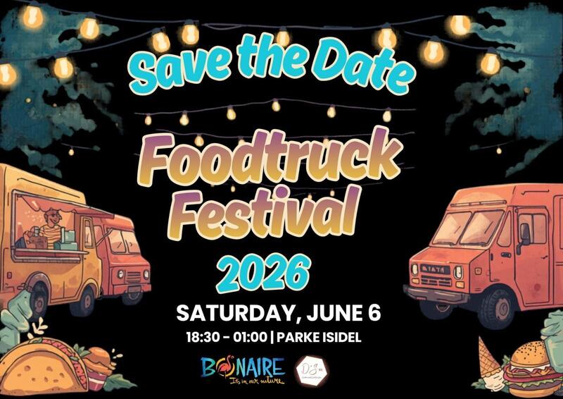Boneiru ta prepará pa su promé Food Truck Festival