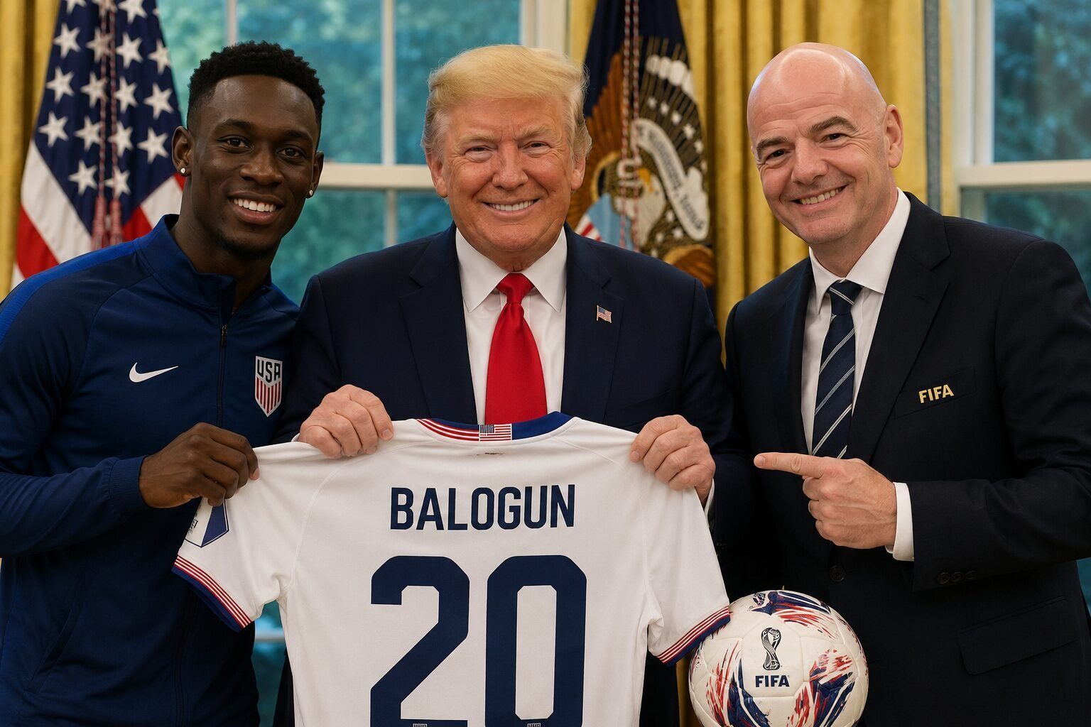 Polémika mundial! FIFA ta lanta suspenshon di Folarin Balogun despues di intervenshon di Donald Trump