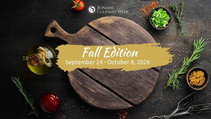 Bonaire Culinary Week ta tuma lugá di 24 di sèptèmber te ku 8 di òktober